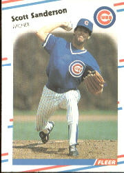 1988 Fleer Baseball Cards      432     Scott Sanderson